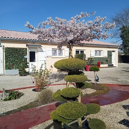 Une Pause Quelque Part Avec Recharge Pour Voiture Electrique Saint-Medard-de-Guizieres Ngoại thất bức ảnh